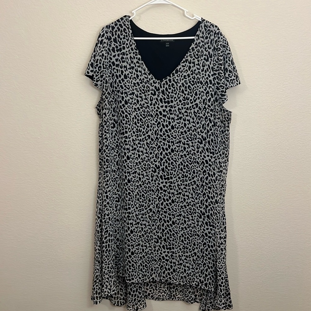 Lane Bryant leopard print dress